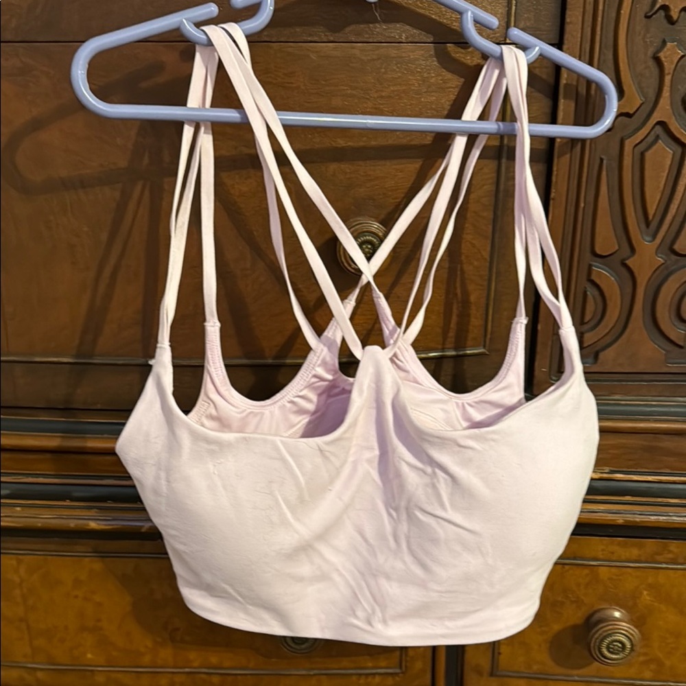 Lululemon Light Pink Strappy Women's Bralette